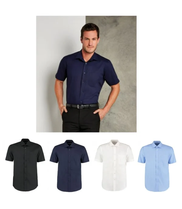 Kustom Kit KK102 Business short sleeve shirt